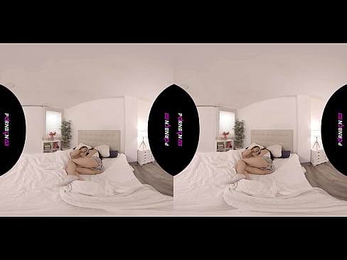 ❤️ PORNBCN VR Две молодые лесбиянки просыпаются возбужденными в виртуальной реальности 4K 180 3D Женева Беллуччи   Катрина Морено Анальное видео на нашем сайте ️